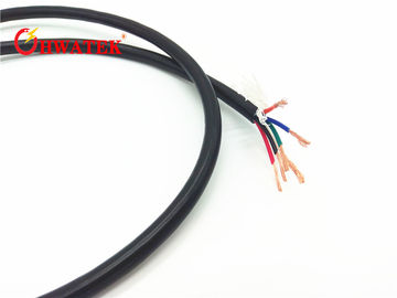 Cable électrique examiné flexible de noyau multiple pour la petite résistance UV UL20549 de moteur de vent