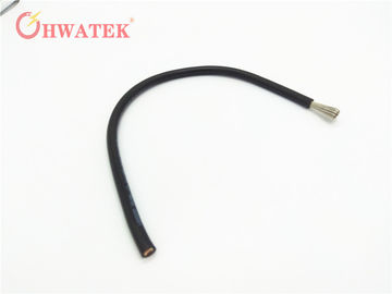 UL3386 câble à un conducteur noir, service flexible d'OEM de noyau du fil électrique 1