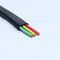Le cuivre bidon de veste de PVC a échoué le × non protégé 22AWG du câble plat 300V 105℃ UL2651 10F