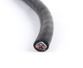 Câble flexible industriel fait sur commande, fils électriques et câbles avec le PVC revêtu