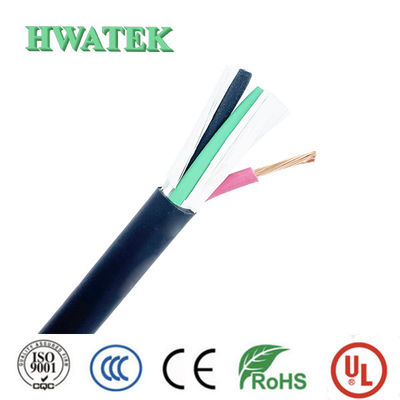 UL2095 4P×24AWG Plissage blindé en cuivre en conserve Stranded foam PE isolation en PVC Jacket câble 300V 80 °C