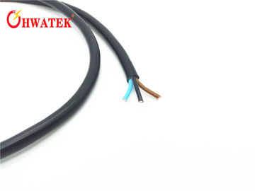 Câble flexible d'énergie de vert d'isolation de PVC, câble examiné multinucléaire UL20940