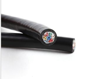 Câble flexible industriel échoué avec la gaine de PUR, câble protégé par conducteur multi