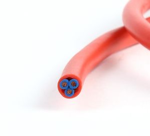 Câble flexible industriel isolé par PVC, bande multi de câblage cuivre de noyau revêtue