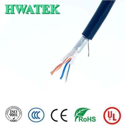 Cable d'alimentation électrique industriel flexible multicœur avec jacket PUR 300V à tension nominale et propriétés résistantes à l'huile