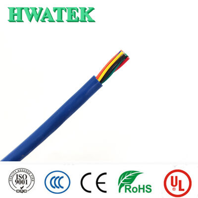 UL20940 PUR câble en cuivre à commande flexible multicore protégé par enveloppe avec tension nominale de 600V et résistance à l'huile