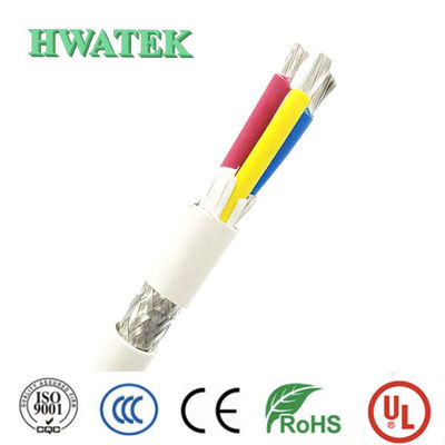 UL2095 4P×24AWG Plissage blindé en cuivre en conserve Stranded foam PE isolation en PVC Jacket câble 300V 80 °C