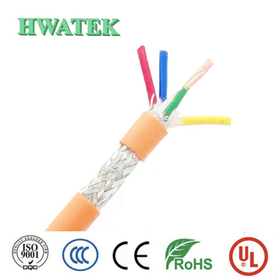 TYPE UL2464 Télécommande de câble en cuivre à chapeau en PVC 4C × 2,5 mm2 300V 80 °C FT1