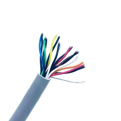 Câble industriel flexible UL2468 en cuivre étamé multibrins avec isolation SR-PVC et gaine PVC 15C×24AWG+ADB