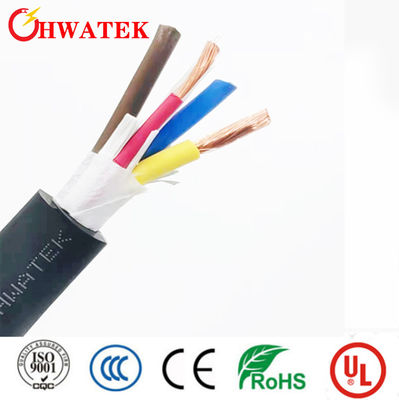 RoHS 3 Compliant 450/750V Outdoor AC EV Charging Cable with Bare Copper Stranded Conductor and Flame Test GB/T 18380.12