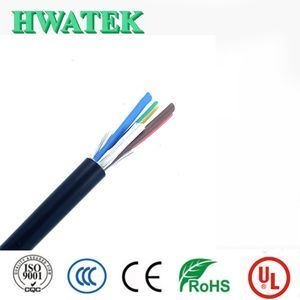 UL2103 1P × 28AWG + 2C x 28AWG USB 2.0 blindé en conserve en cuivre enroulé en XLPE isolation en PVC Jacket câble 300V à 105 °C