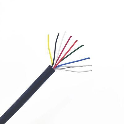 UL2464 Cable industriel flexible avec configuration 2C×18AWG+10C×24AWG+W VW-1 à flamme et certifié UL