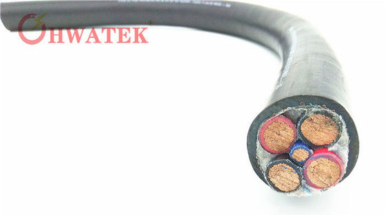 Câble de recharge pour véhicule électrique ignifuge haute tension avec gaine en PVC et fil rond pour équipement médical