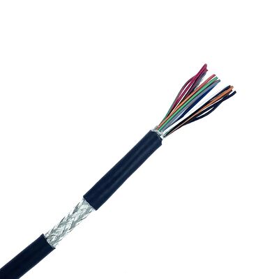 Cable d'alimentation électrique industriel flexible multicœur avec jacket PUR 300V à tension nominale et propriétés résistantes à l'huile
