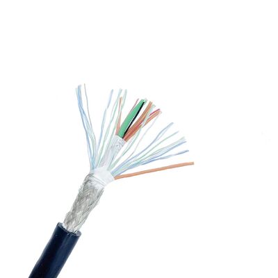 Gaine PVC FT2 Ignifuge Câble Flexible Multiconducteur 26AWG pour Transmission de Signal de Commande d'Ascenseur Tension Nominale 300V
