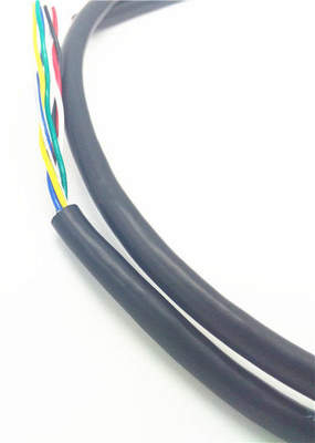 UL20002 TYPE PVC alliage de cuivre en conserve et câble médical 4Coax×30AWG+4C×24AWG 80°C 30V