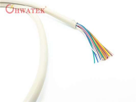 Cable de robot industriel 4C 19AWG TPEE en cuivre PVC 305m rouleau