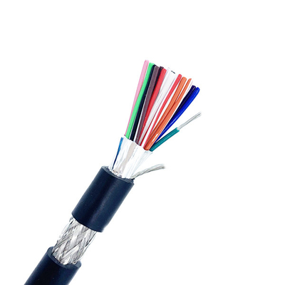 UL21410 TYPE XLPE Veste isolante ETFE en conserve en cuivre enfilé 3C × 28 AWG 125°C 30V câble