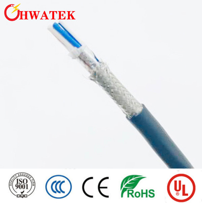 UL2517 2C * 18AWG Cable de veste en PVC en cuivre en conserve, résistant à l'huile et à l'eau 300V -40 ~ 105 °C