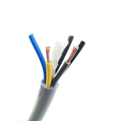 UL2464 TYPE PVC en conserve de cuivre en filets 24C × 20AWG (7/0.32T) + MB 80 °C 300V câble résistant à l'huile
