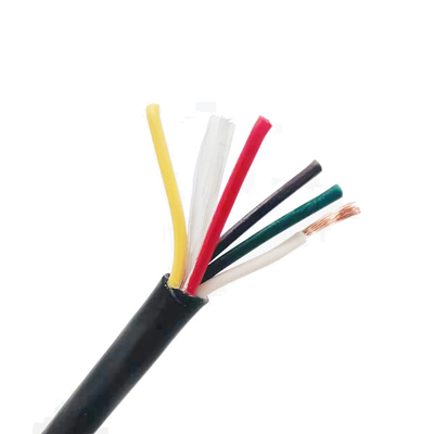 UL2464 TYPE PVC en conserve de cuivre en filets 24C × 20AWG (7/0.32T) + MB 80 °C 300V câble résistant à l'huile