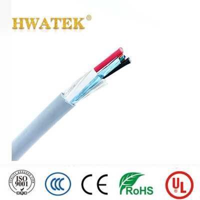 TYPE UL2725 Veste en PVC en conserve en cuivre enfilé 1 coax × 26AWG + 2C × 24AWG + 1C × 26AWG Cable 30V 80°C