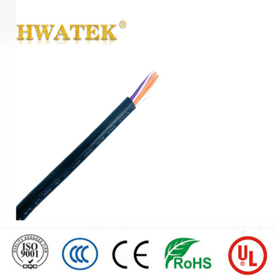UL 20236 2C x 26AWG en conserve et plaqué argenté en cuivre stratifié isolant au téflon veste en TPU RG 179 câble