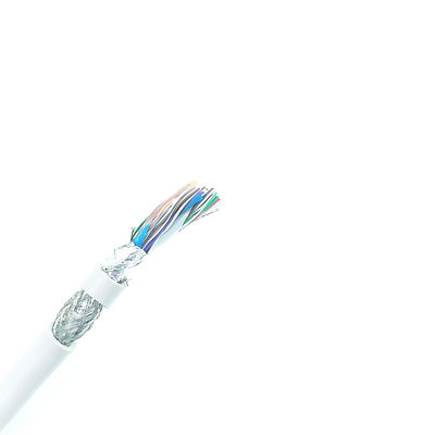 Fabriqué sur mesure 10 noyaux 28AWG et 2 noyaux 20AWG TPE isolation bio-compatible câble médical en PVC