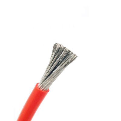 A.W.G. 18 600V de l'UL flexible 3133 de câble de silicone mou de cuivre bidon par norme de SR-PVC