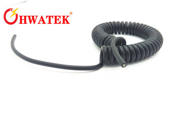 UL lovée en spirale faite sur commande de câble de câble de fil électrique et bonne élasticité diplôméee par CUL