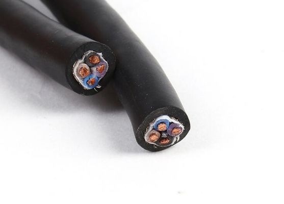 Câble flexible ignifuge de la veste de PVC 300V 46AWG