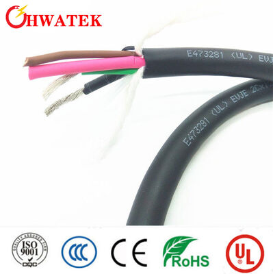 Câble souple multiconducteur à gaine PUR UL20549 avec tension nominale de 600V et résistance à l'huile