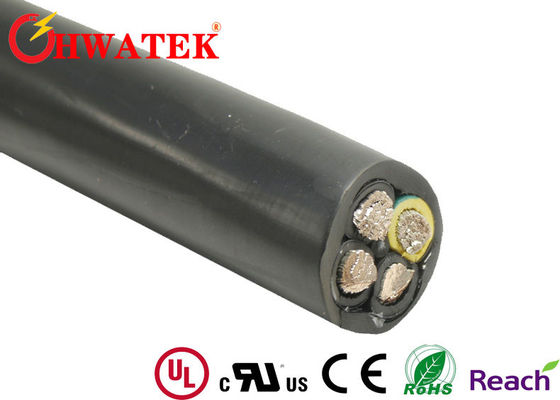 Le PVC a isolé le cable électrique UV d'ascenseur de résistance de SJT