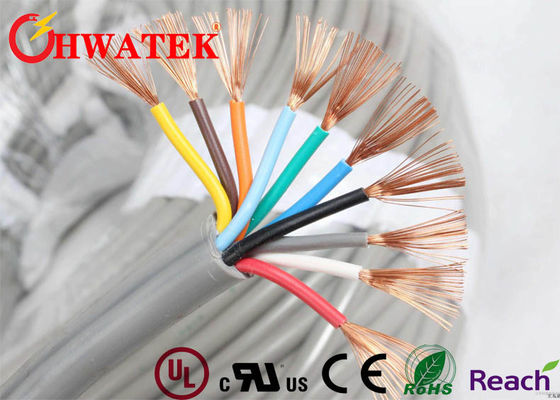 L'armature du PVC de 26AWG UL2464 a isolé le câble de signal d'ascenseur