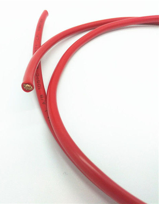 8 A.W.G. XLPE OD 6,8 millimètres de câble unique de cuivre bidon à haute tension 125℃ 3000V