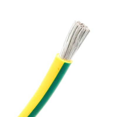 Le cuivre nu a échoué le fil simple de la veste UL1232 de PVC de 1 A.W.G. 600V 105℃