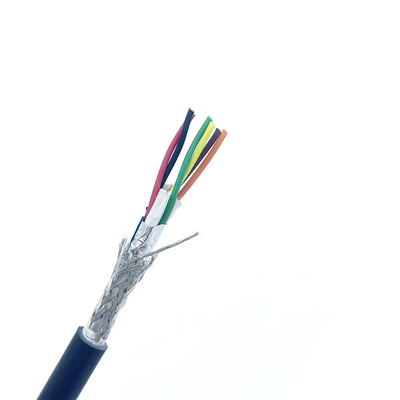 30V câble flexible électrique UL2919 3P X isolation de PE de 24AWG + d'AEB