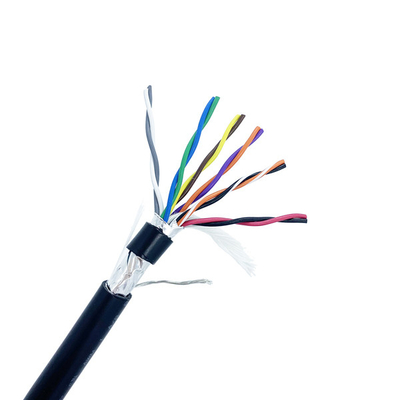 Alpha bouclier flexible électrique du câble AWM2464 6P×24AWG de 5476C 300V
