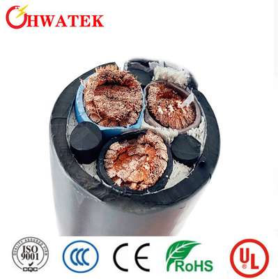 CQC a certifié le câble de remplissage ÈVE 3Cx10AWG+2Cx18AWG de véhicule électrique