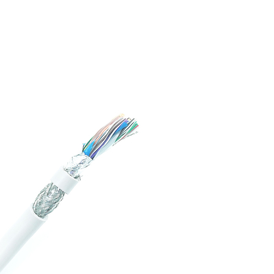 UL2990 28AWG 4P a étamé le câble échoué de cuivre 30V 80℃ de veste de PVC